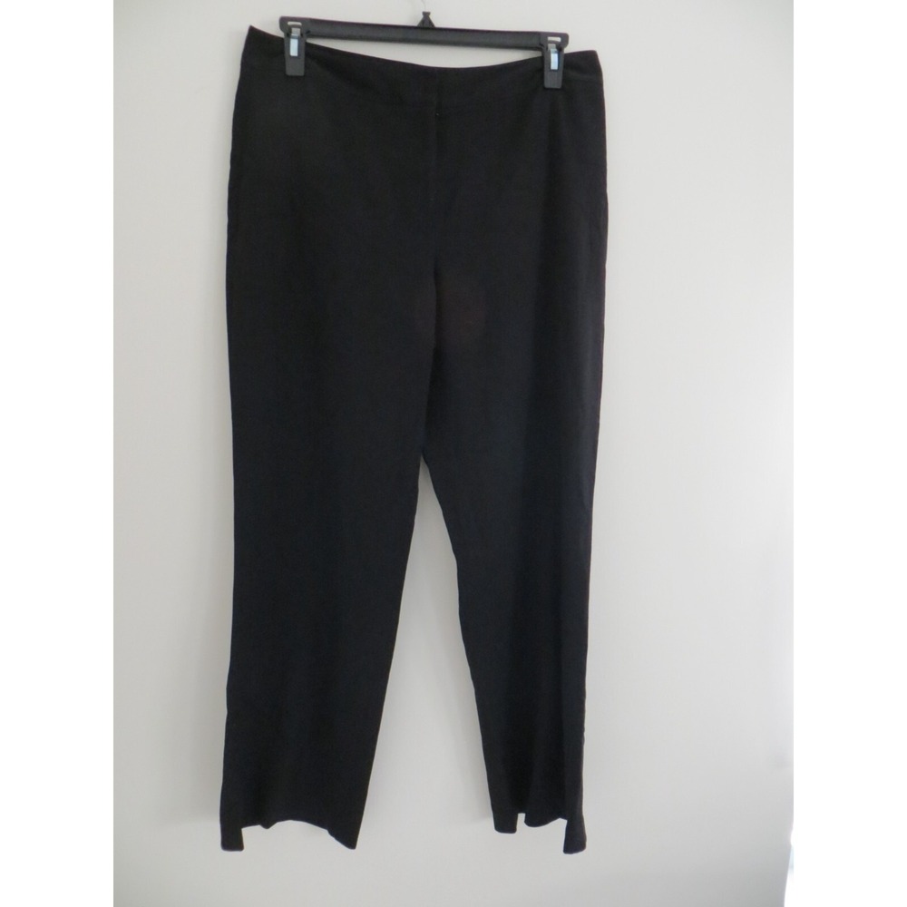 Apt. 9 Stretch Pearson Women's Plus Size Dress Pants Black Size 14